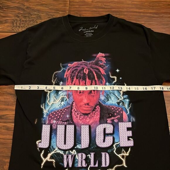 Juice Wrld Black Graphic Shirt - Picture 5 of 7